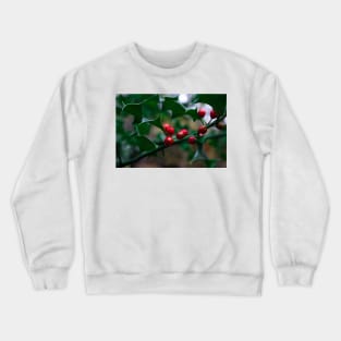 Wild Holly Berries Crewneck Sweatshirt